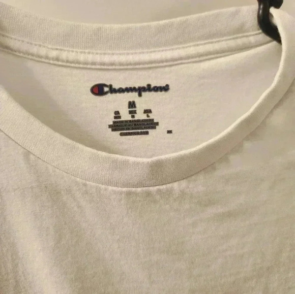 Mens Short Sleeved VCU Champion White T Shirt NWOT Size M #A15 - Picture 2 of 6